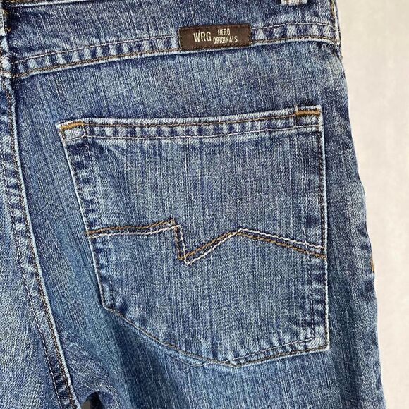 Wrangler Hero Originals Kids Denim Jeans Size 12 Adjustable Waist - Picture 7 of 9
